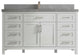 Cambridge 60 Single Bathroom Vanity in Coventry Gray 2" Piatra Gray