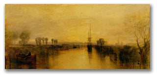 'Chichester Canal, 1829' Canvas Art by Joseph Turner