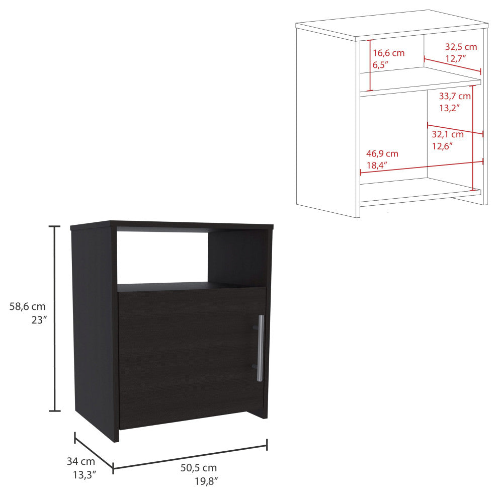 DEPOT E-SHOP Omaha 3-Piece Bedroom Set with Dresser and 2 Nightstands