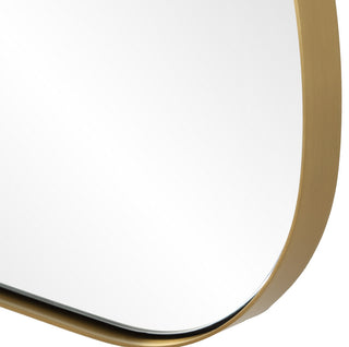 Uttermost Talia Brass Vanity Mirror