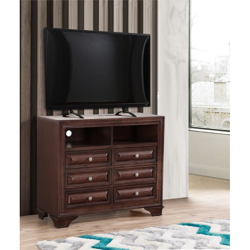 LaVita TV Media Chest, Cappuccino