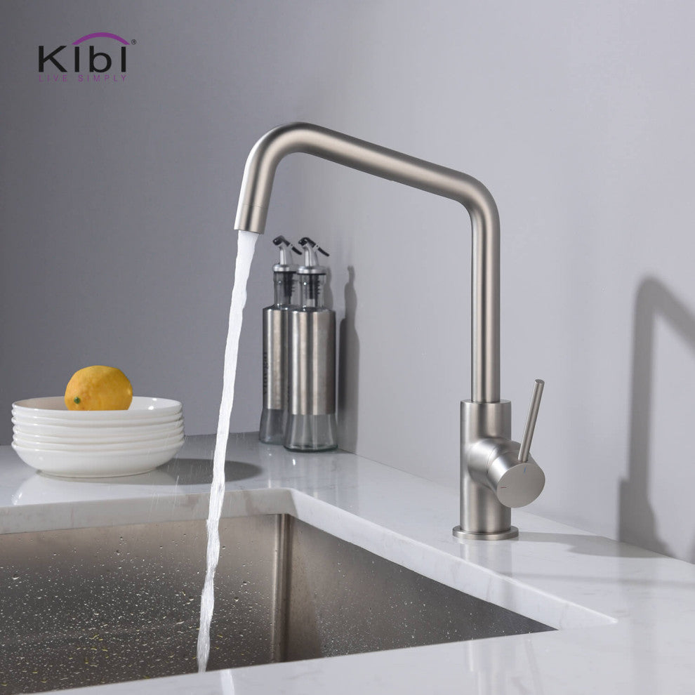 Macon Single Lever Kitchen Bar Faucet, Brush Nickel