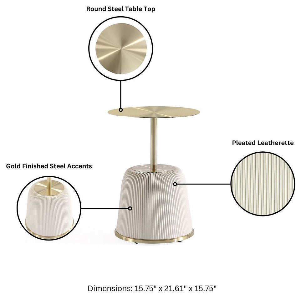 Modern Anderson Coffee Table, End Table & End Table Upholstered