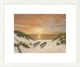 "Sunset Serenade" Framed Digital Print by Diane Romanello, 25x21"
