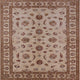 Ahgly Company Indoor Square Mid-Century Modern Area Rugs, 4' Square