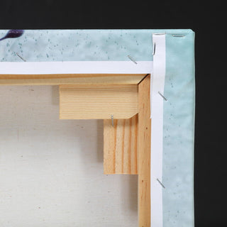 Epic Graffiti "Black and White Pattern II" by Linda Woods Giclee Canvas, 40"x60"