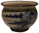 Water Bowl, Blue and White