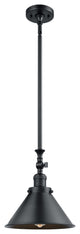 1-Light Dimmable LED Briarcliff 10" Mini Pendant, Matte Black