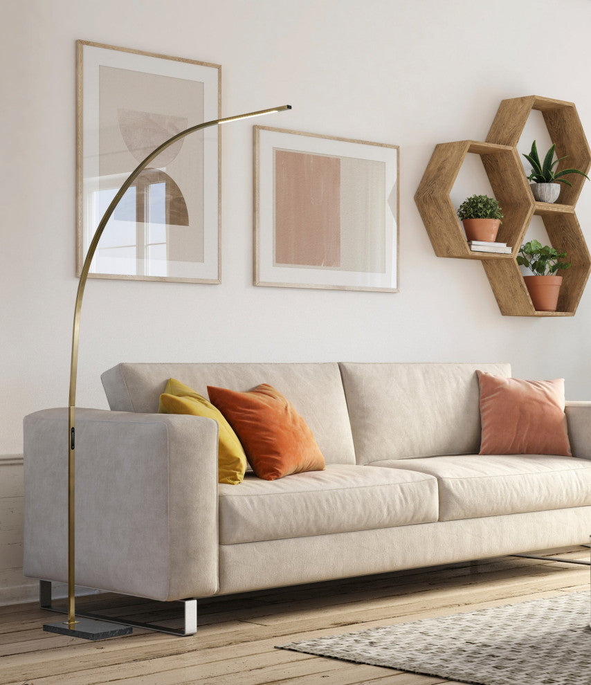 Sonic LED Arc Lamp w. Smart Switch