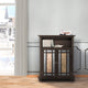 Wooden Bathroom Floor Storage Cabinet, Brown