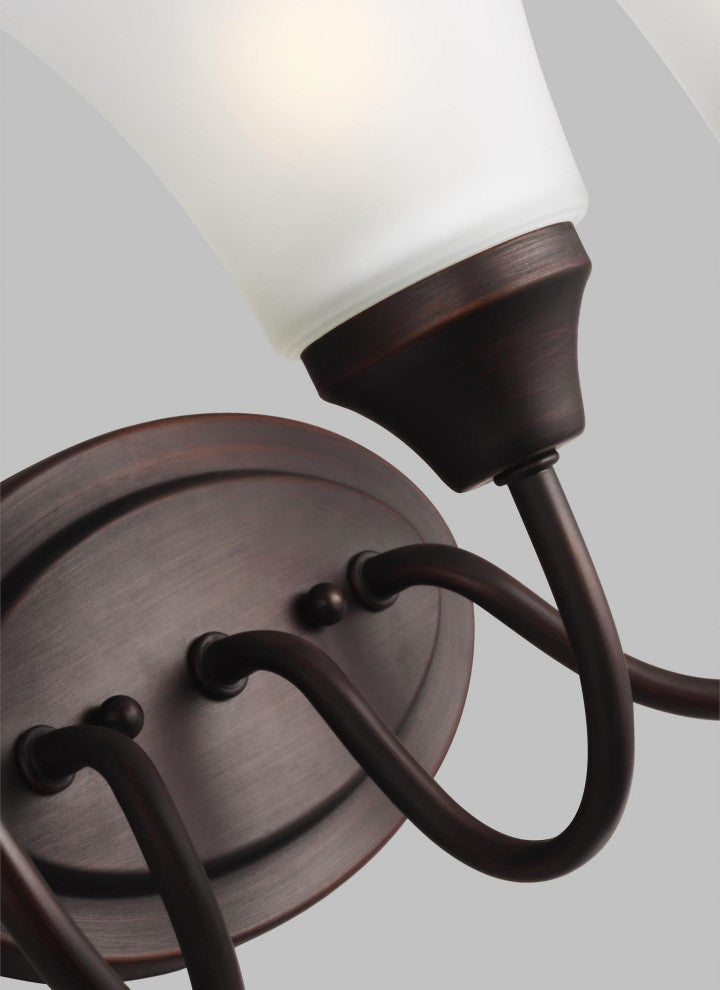 Generation Lighting 44807 Holman 3 Light Vanity Light - Bronze