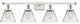 Innovations 916-4W-WPC-G42-LED 4-Light Vanity Light, White, Polished Chrome