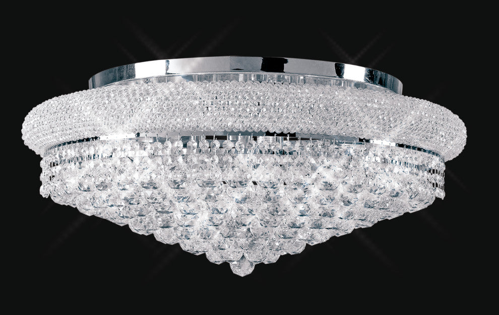 Artistry Lighting Primo Collection Flush Mount 36", Chrome