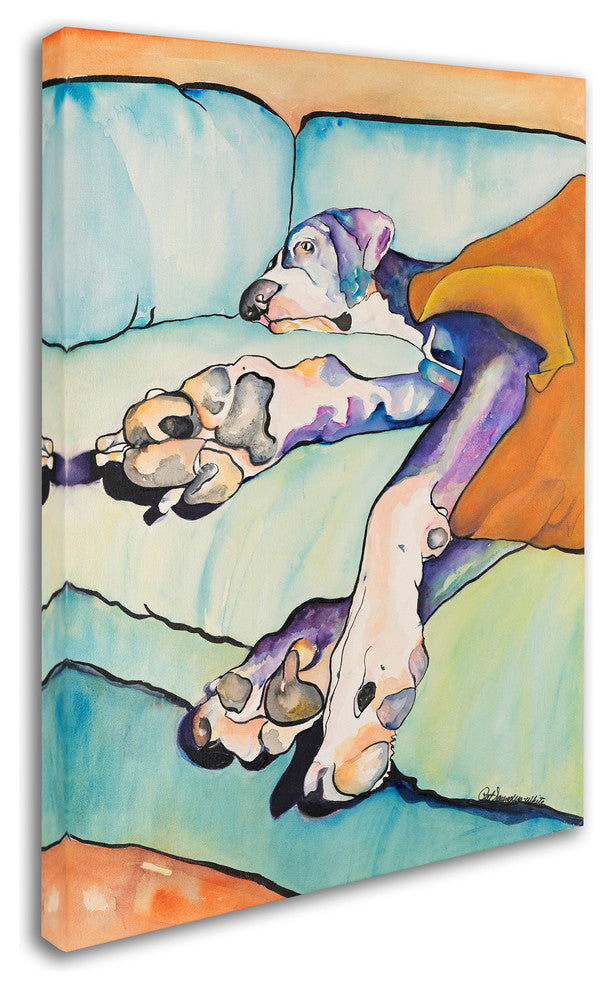 Pat Saunders-White 'Sweet Sleep' Canvas Art, 35"x47"