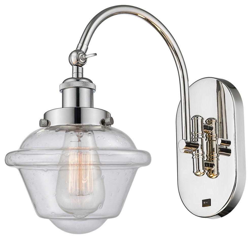 Innovations 918-1W-PN-G534 1-Light Sconce, Polished Nickel