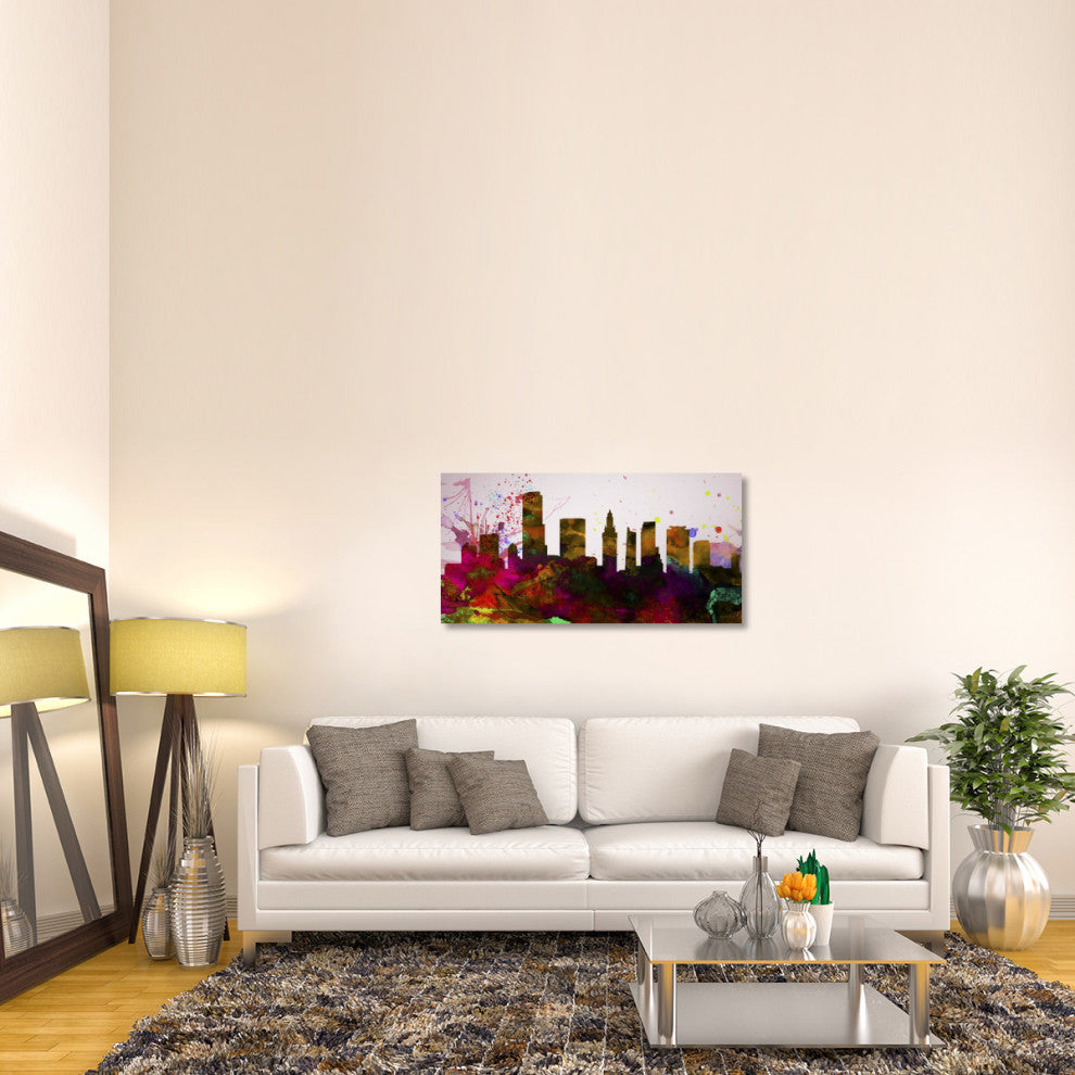 "Miami City Skyline" Fine Art Print
