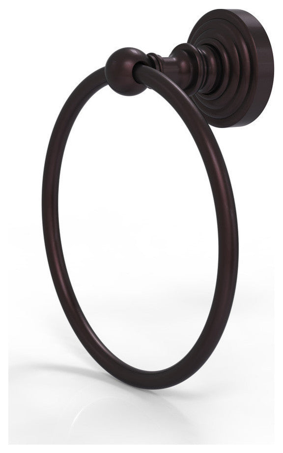 Waverly Place Towel Ring, Antique Bronze