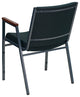 Green Fabric Metal Stack Chair XU-60154-GN-GG