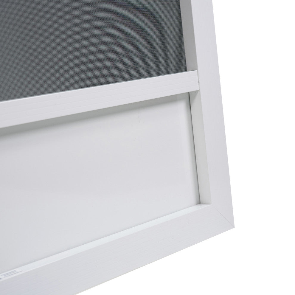 Screen Door Aluminum Canoe Creek White PCA 80" x 32"