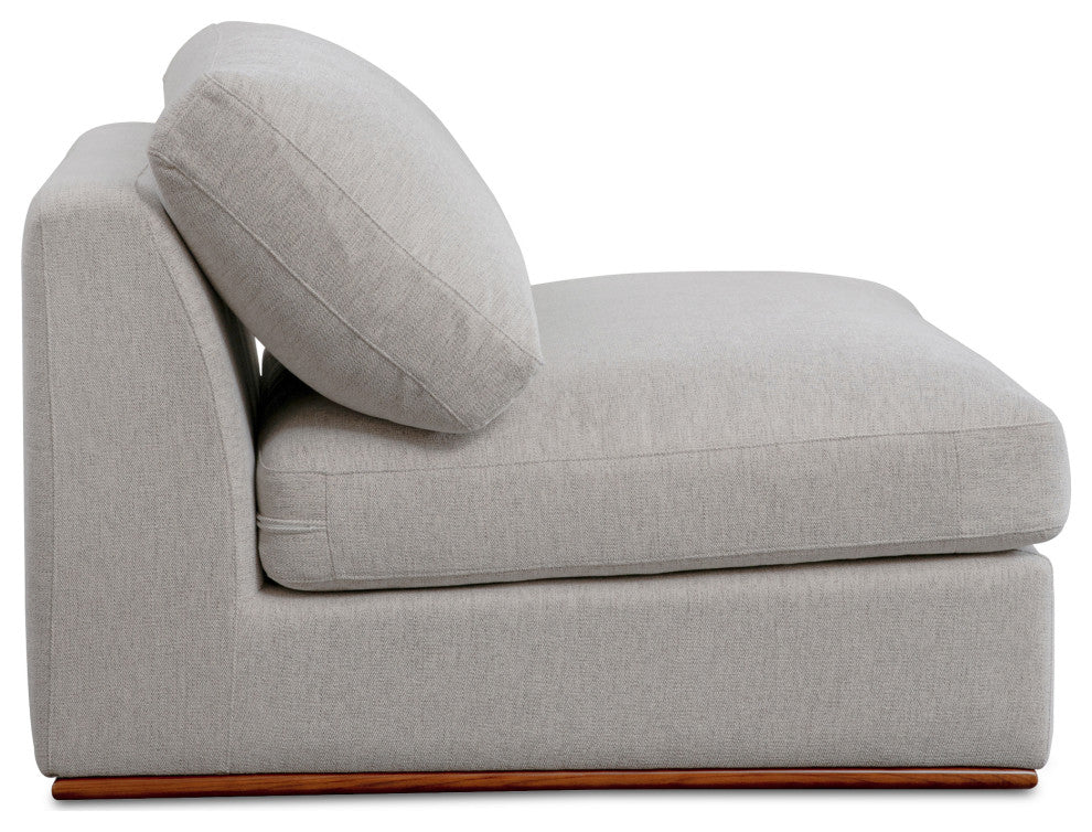 Rue Slipper Chair Flecked Grey