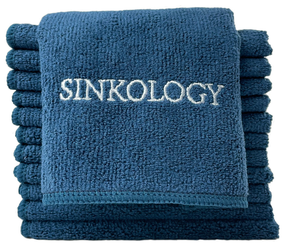 SinkSense 12-Pack Microfiber Cleaning Cloth