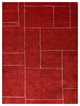 HAND KNOTTED LOOM SILK ECO-FRIENDLY AREA RUG-Rectangle,Light Red Beige,Geometric