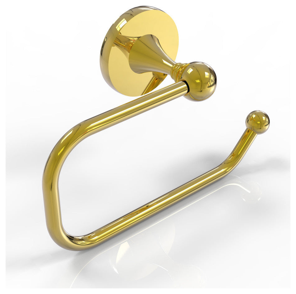 Shadwell European Style Toilet Tissue Holder, Polished Brass
