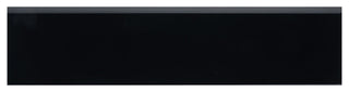 Battiscopa Glossy Black Ceramic Wall Trim