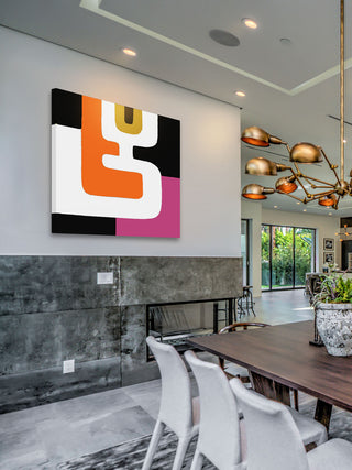 "Colorfields" Painting Print on Canvas by Irena Orlov