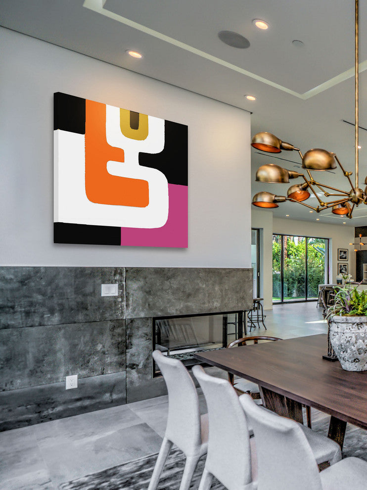 "Colorfields" Painting Print on Canvas by Irena Orlov