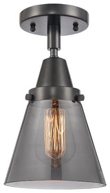 INNOVATIONS LIGHTING 447-1C-BK-G63 Small Cone Flush Mount
