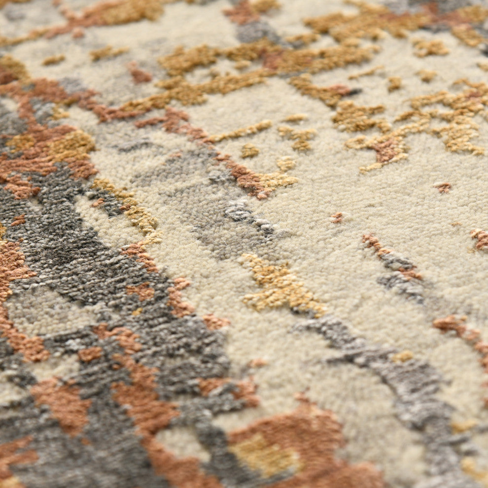 Serena Ophel Area Rug, Gray, 8' x 10', Abstract