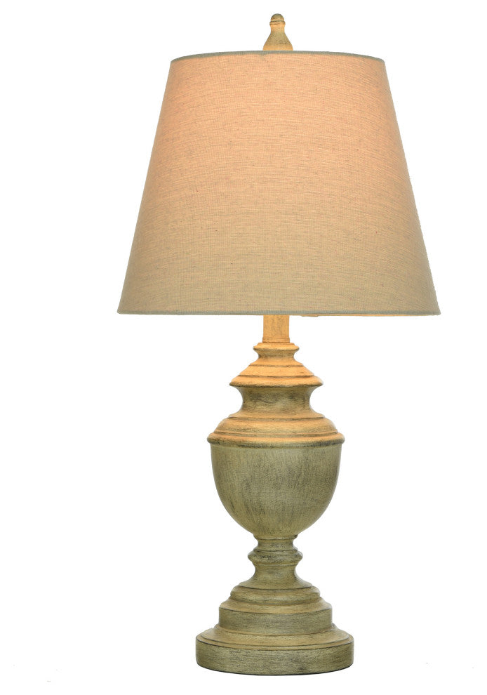 Mario Table Lamp, Weathered Grey