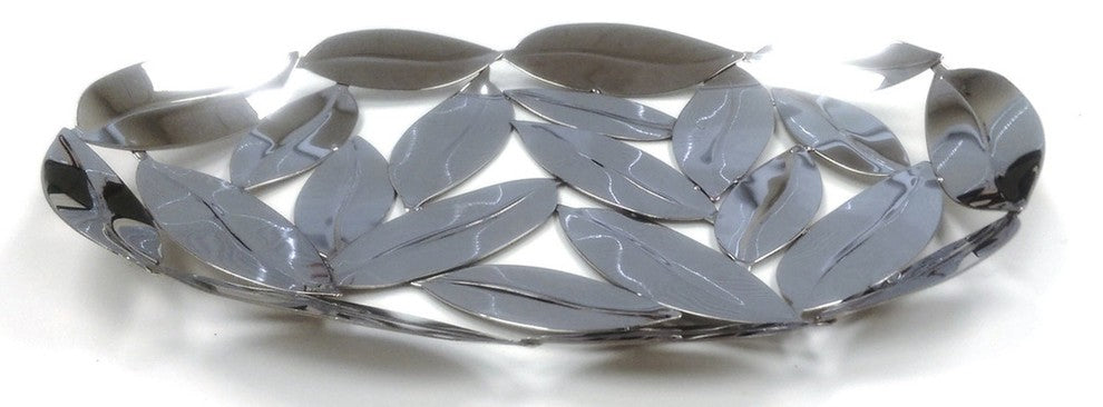 Oval Leaves Platter