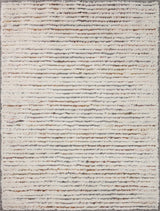 Loloi Levitt Shag Ivory / Multi 4'-0" x 6'-0" Accent Rug