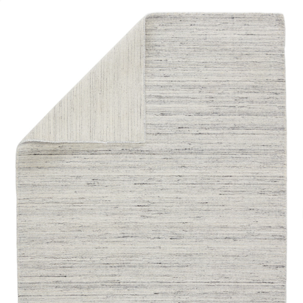 Jaipur Living Danan Handmade Indoor/ Outdoor Solid Gray Rug, 3'x10'