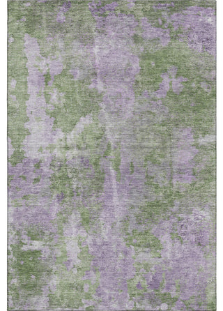 Premium Machine Washable Mayfield AMF573 Green 2'6" x 3'10" Rug