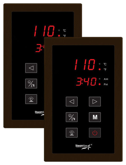 Dual Touch Panel Control System, Oil Rubbed Bronze
