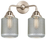 288-2W-SN-G262 Stanton 2 Light 14" Bath Vanity Light, Brushed Satin Nickel