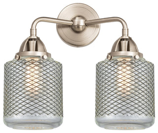 288-2W-SN-G262 Stanton 2 Light 14" Bath Vanity Light, Brushed Satin Nickel