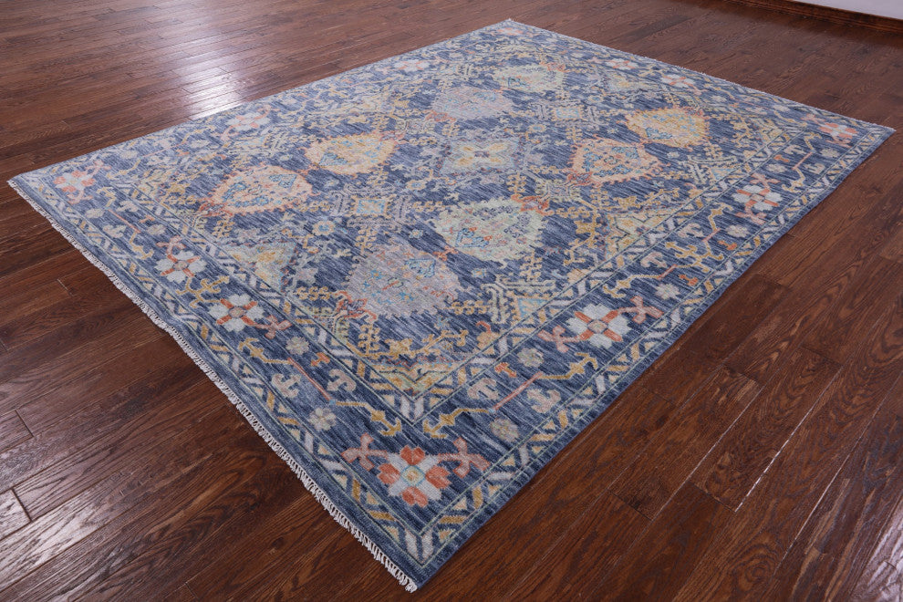 8' 1" X 10' 5" Turkish Oushak Handmade Rug - Q13298
