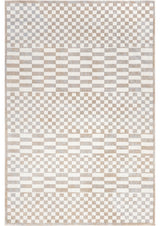 Nuloom Nikita Faded Geometric Machine Washable Area Rug, Beige 2'8"x6'