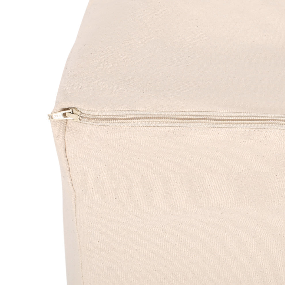 Furlong Boho Rectangular Bean Bag Ottoman