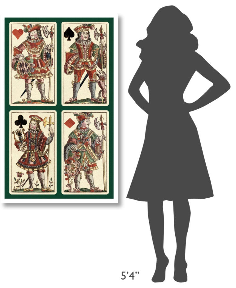 "Knaves (Bauern Hochzeit Deck)" Print by Andreas Benedictus GÃŒÂ¦bl, 28"x46"