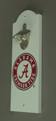 Licensed University of Alabama Crimson Tide Wall Mounted Bottle Opener
