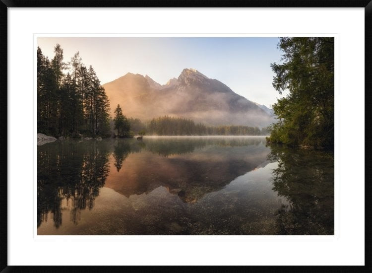 "Glowing Mist" Framed Digital Print by Daniel F., 38"x28"