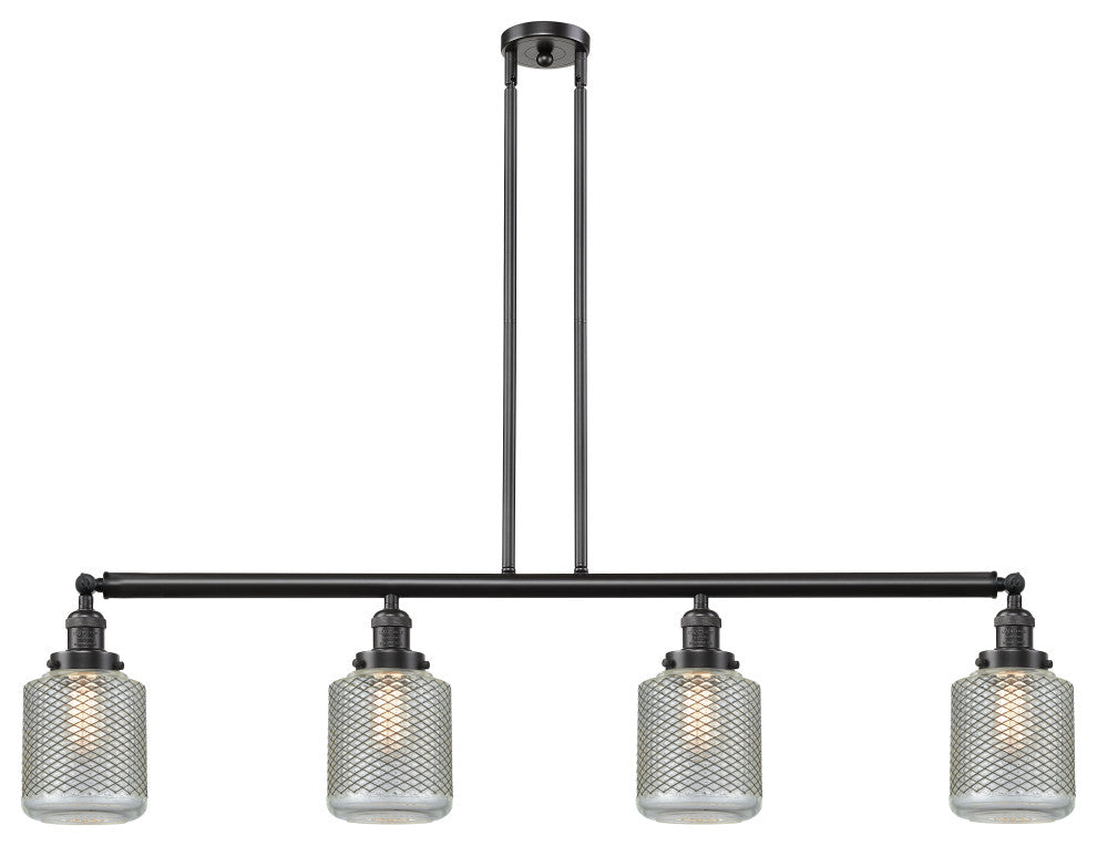 Innovations Lighting 214-Ob-S-G262 4 Light 50" Adjustable Island Light