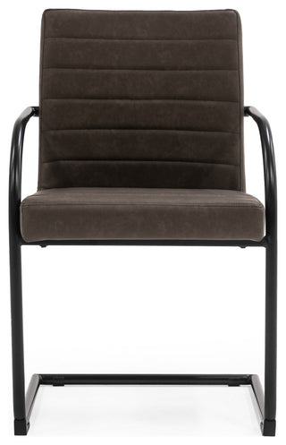 Modrest Ivey Brown Dining Chair, Set of 2