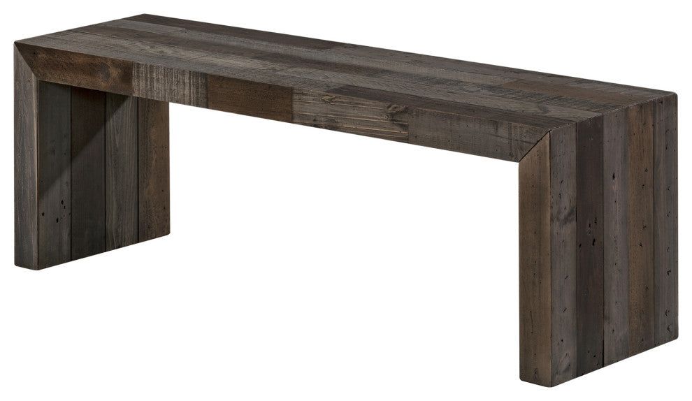 Industrial Vintage Bench Small Grey - Grey
