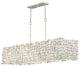 Fredrick Ramond Farrah Eight Light Linear Chandelier FR33105SLF